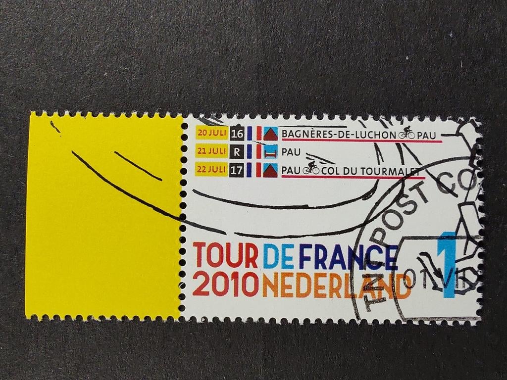 2724 Tour de France 2010, Postzegels en Munten, Postzegels | Nederland, Ophalen of Verzenden