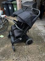 Deryan XP Twin XL – Compacte & Luxe Duobuggy (Zwart), Kinderen en Baby's, Buggy's, Ophalen, Zo goed als nieuw