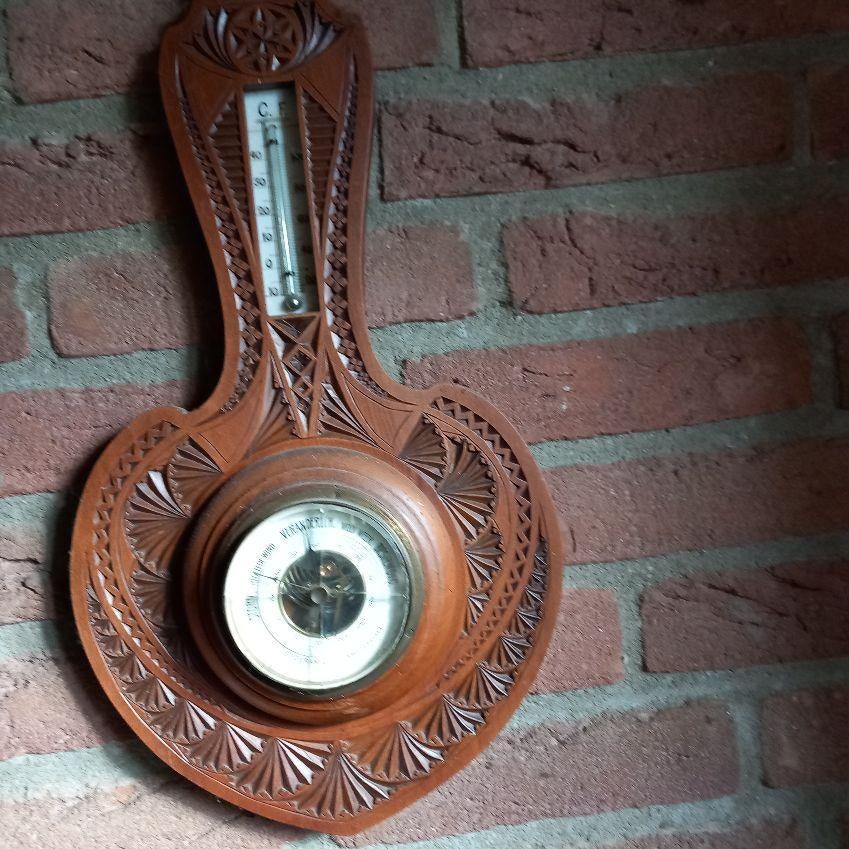 barometer /weerstation - glaasje stuk, Ophalen of Verzenden, Gebruikt