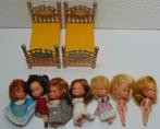 7 Mattel The Littles poppen jaren 80s, Verzamelen, Poppen, Ophalen of Verzenden, Gebruikt, Pop