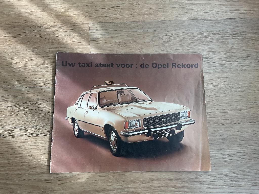 Opel Rekord Taxi 1973, Ophalen of Verzenden, Zo goed als nieuw, Opel