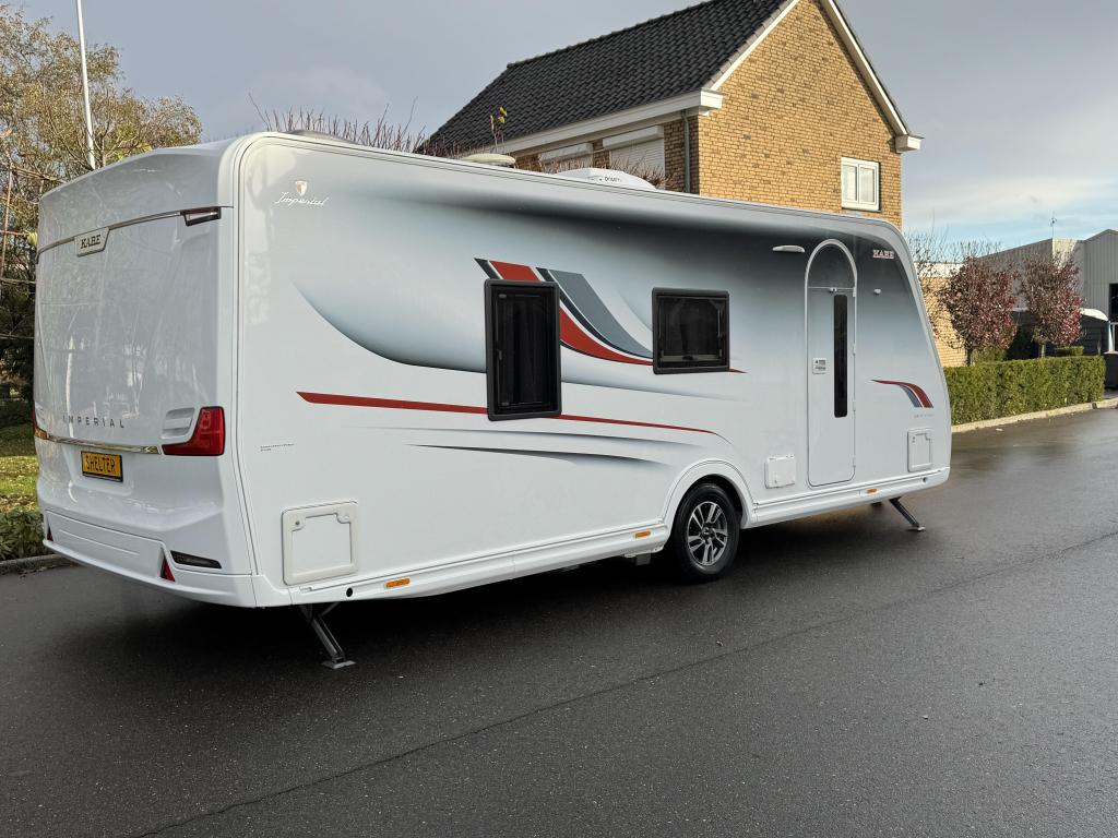 Kabe Imperial 600 XLFK KSMover,Airco,ATC,vloerv., Caravans en Kamperen, Caravans, Bedrijf, Overige typen, 6 tot 7 meter, Overige