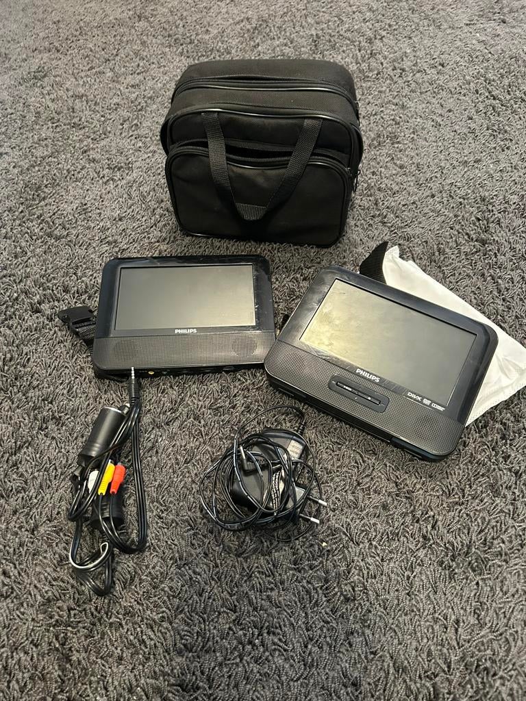 Philips draagbare dvd player, Ophalen, Zo goed als nieuw, Philips
