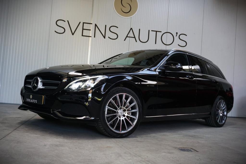 Mercedes-Benz C-klasse Estate 350 e Camera|Distronic|Ambient, Automaat, Achterwielaandrijving, Gebruikt, Leder en Stof