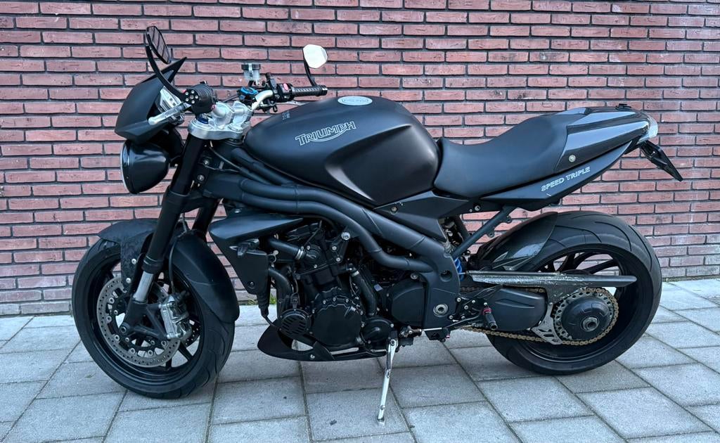 Triumph speed triple 1050 2008, Motoren, 1049 cc, Occasion, Motorrijbewijs A, 3 cilinders