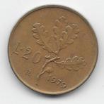 Italië 20 lire 1979 KM# 97.2, Verzenden, Italië, Losse munt