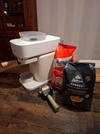Philips Baristina BAR302/20 Wit Hout + 2 zakken koffiebonen, Espresso apparaat, Zo goed als nieuw, 1 kopje, Koffiebonen