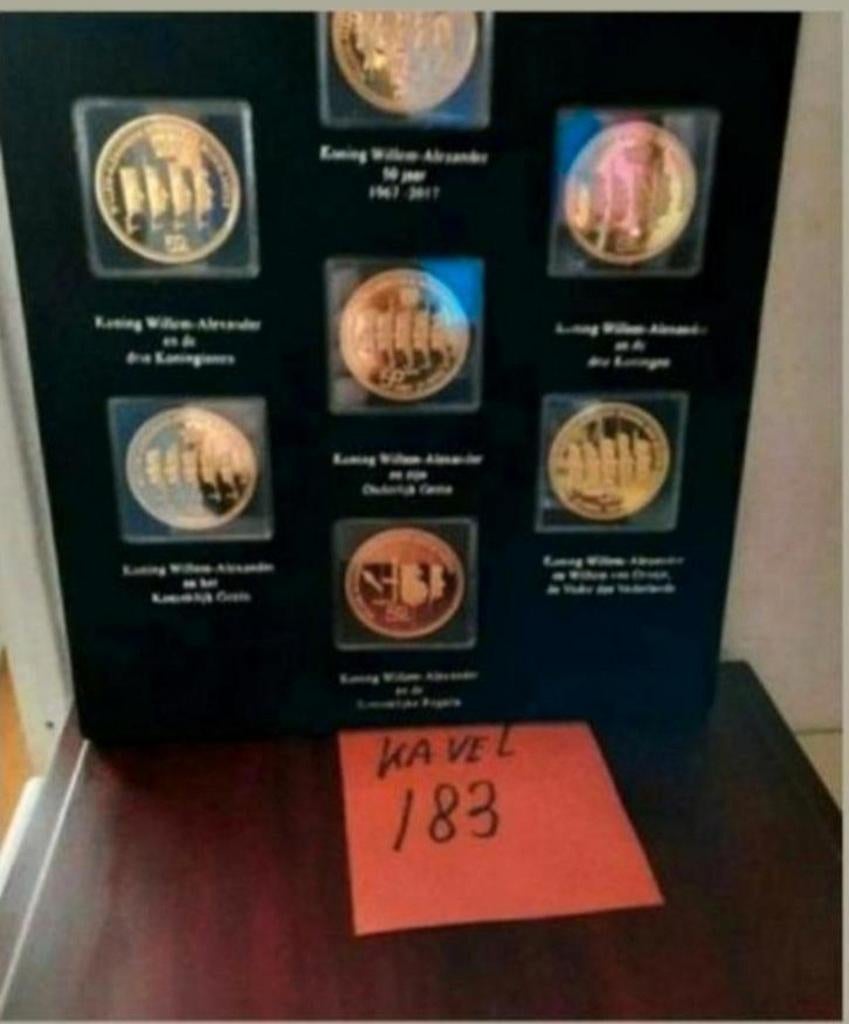 WILLEM ALEXANDER 50 JAAR KAVEL NR 183, Koningin Beatrix, Overige waardes, Geboorte of Huwelijk, Verzenden