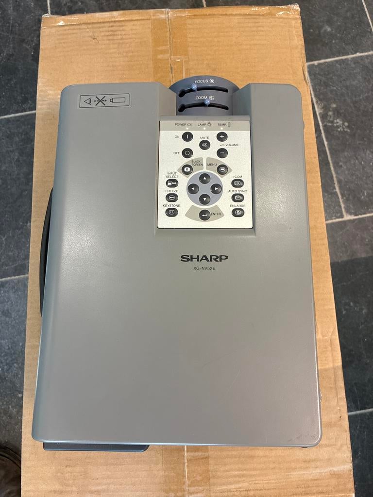 Sharp XG-NV5XE Notecision 5 Projector, Audio, Tv en Foto, Beamers, Ophalen, Gebruikt, DLP, Overige resoluties
