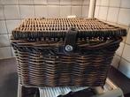Rieten fietsmand.  Stevige uitvoering., Ophalen, Zo goed als nieuw