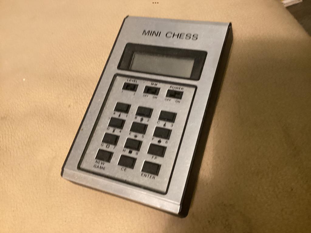 Schaakcomputer, Ophalen of Verzenden, Minder dan 500 stukjes, Zo goed als nieuw