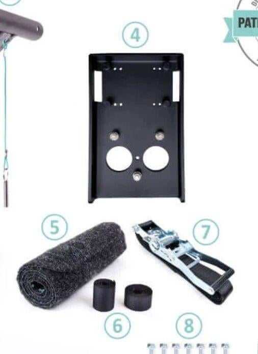 Outdoor adapter voor mobile pull up and dip bar, Ophalen of Verzenden, Zo goed als nieuw, Buik, Overige typen