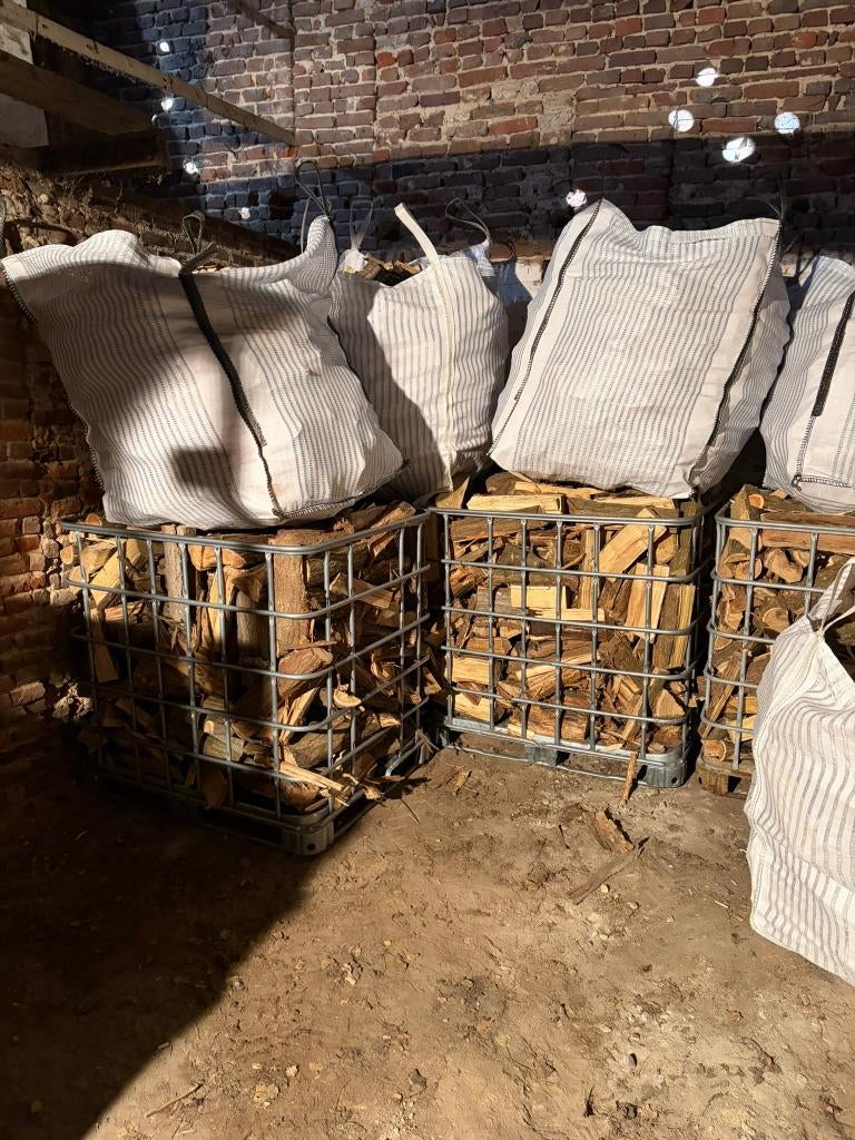 Brandhout, Tuin en Terras, 3 tot 6 m³, Ophalen of Verzenden, Overige houtsoorten, Blokken