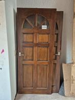 Diverse houten binnendeuren met glas, Ophalen, Gebruikt, Hout, Binnendeur