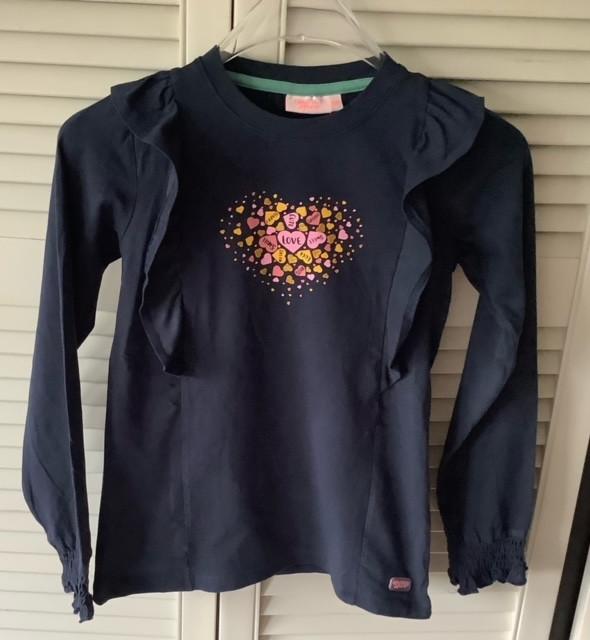 shirt maat 140, merk Orange Stars, Meisje, Ophalen of Verzenden, Zo goed als nieuw, Shirt of Longsleeve