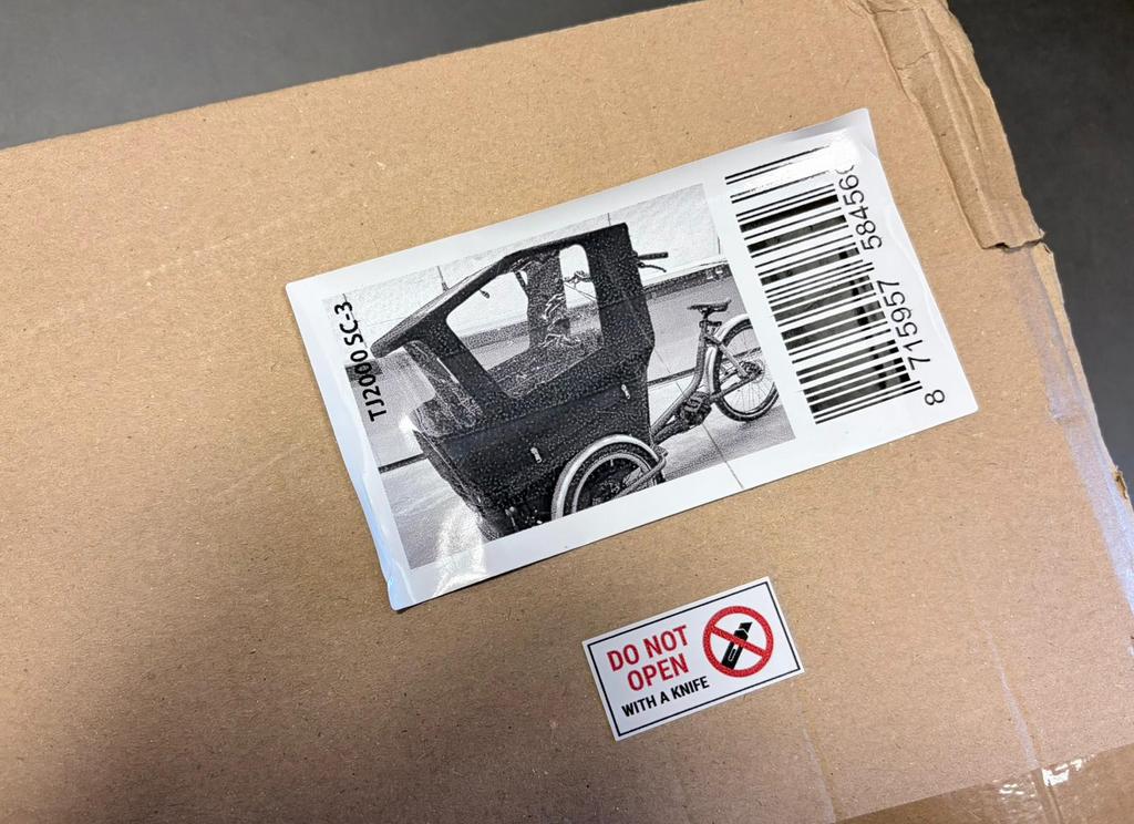 Regentent met tentstokken Batavus fier 3 of winora fub 3, Fietsen en Brommers, Fietsen | Bakfietsen, Ophalen of Verzenden, Nieuw