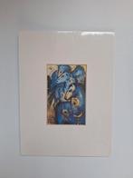 Prentje Tower of blue horses Franz Marc nieuw, Ophalen of Verzenden