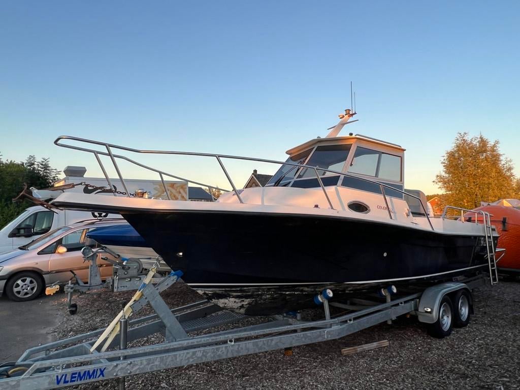 Celebrity 2500 Fish Hawk (bj 1995), Watersport en Boten, Motorboten en Motorjachten, Gebruikt, Overige brandstoffen, 6 tot 9 meter