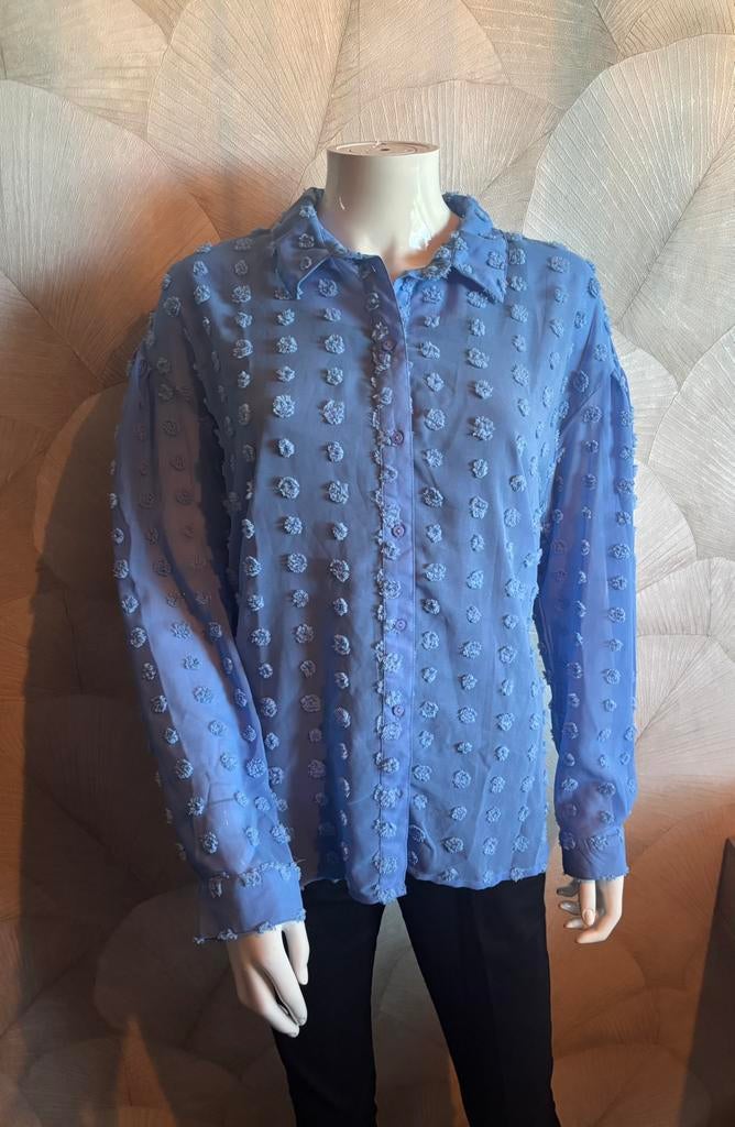 Only blouse - Maat M, Kleding | Dames, Blouses en Tunieken, Verzenden, Zo goed als nieuw, Maat 38/40 (M), Blauw