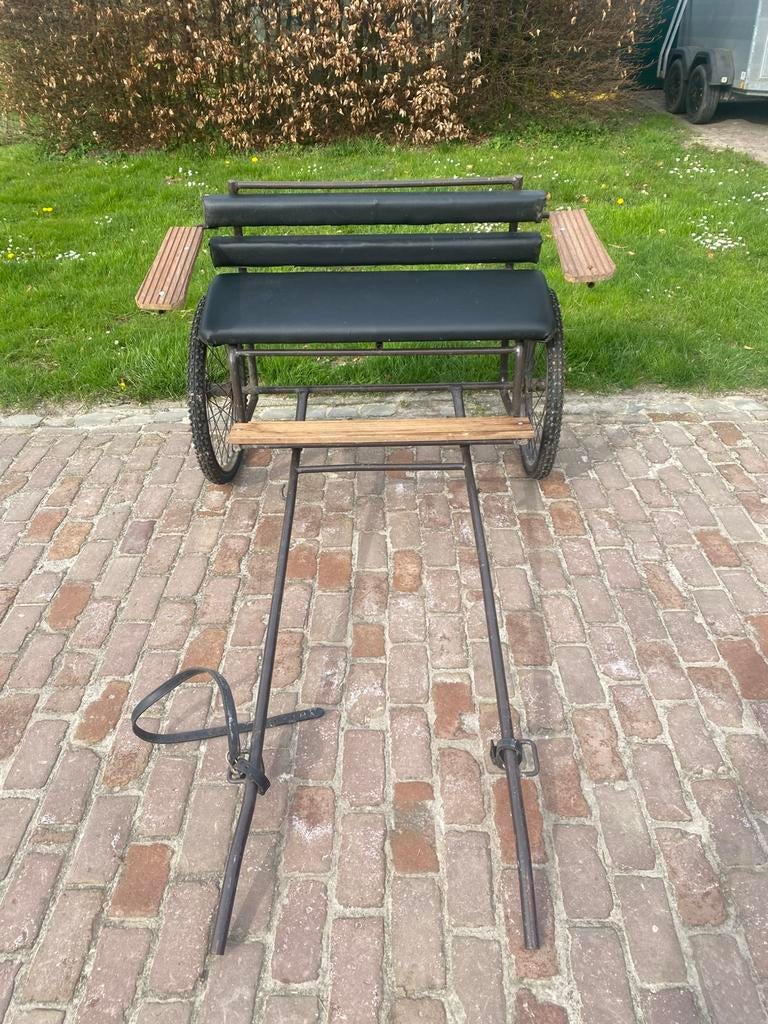 Sulky te koop, Dieren en Toebehoren, Rijtuigen en Koetsen, Gebruikt, Sulky, Pony