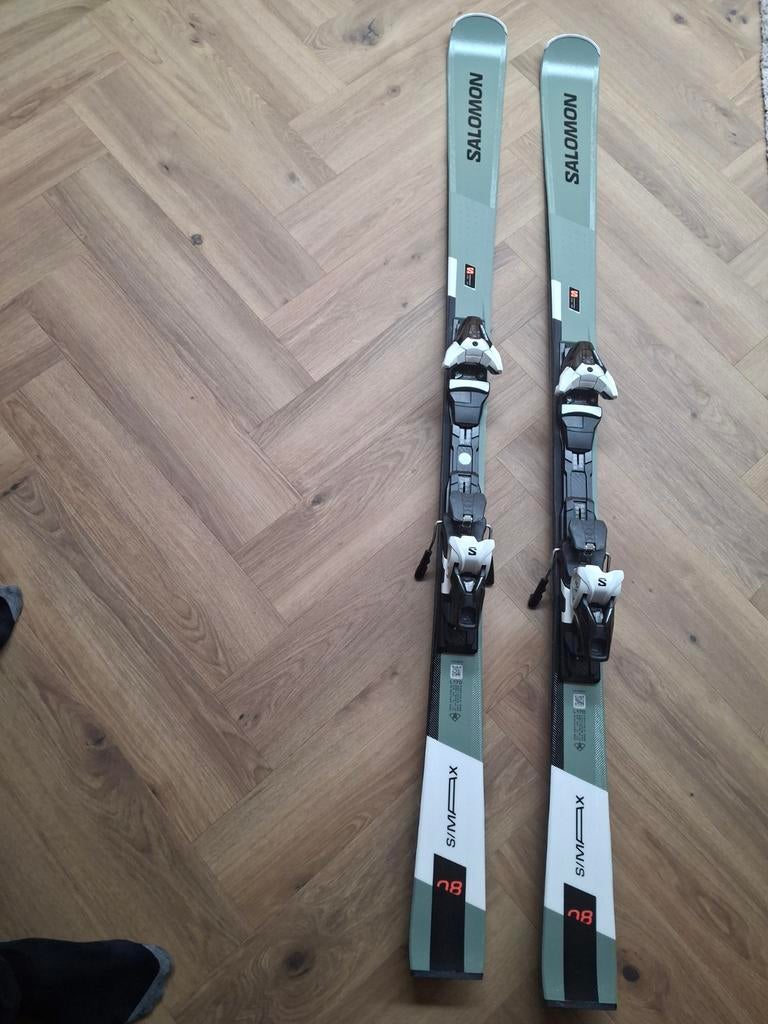 Salomon ski's 170 cm, Ophalen, Zo goed als nieuw