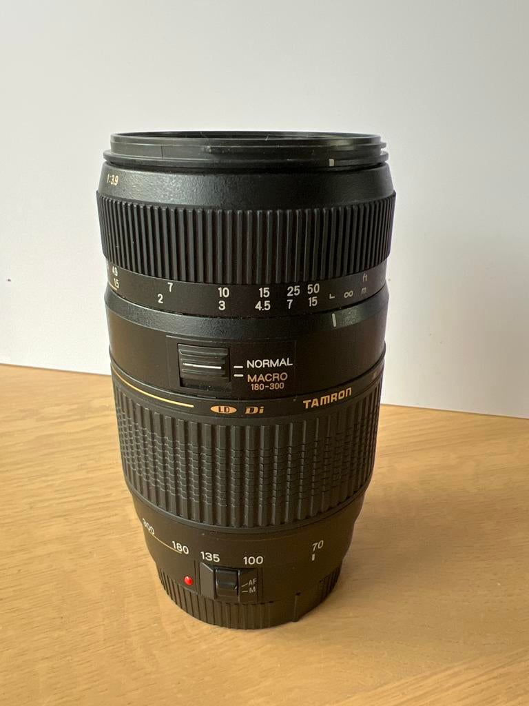 Tamron AF 70-300mm f/4-5.6 Di LD Tele-Macro lens, Audio, Tv en Foto, Fotografie | Lenzen en Objectieven, Ophalen of Verzenden