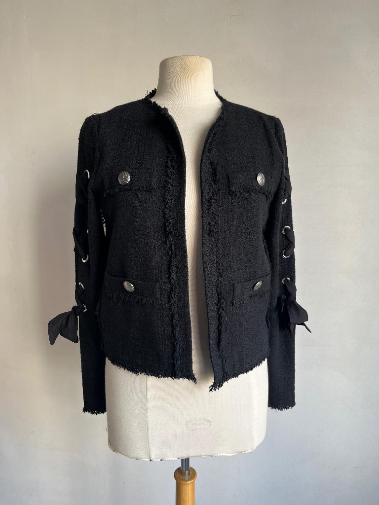 pinko jasje zwart maat 36, Kleding | Dames, Pinko, Verzenden, Zwart, Zo goed als nieuw