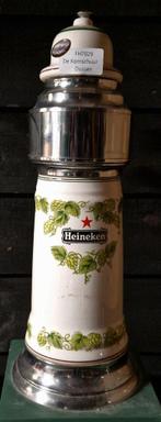 Heineken Bier tap porselein (FH7029) ''De Kornschuur'', Ophalen, Zo goed als nieuw, Reclamebord, Plaat of Schild, Heineken