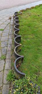 Tuinafscheiding van halfronde buizen, Tuin en Terras, Ophalen of Verzenden, Gebruikt, IJzer