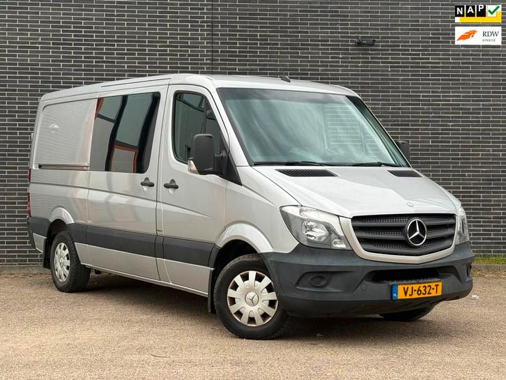 Mercedes-Benz Sprinter 216 2.2 CDI 366 DC Aut, Airco, 7 pers, Auto's, Bestelauto's, Bedrijf, Te koop, ABS, Airconditioning, Centrale vergrendeling