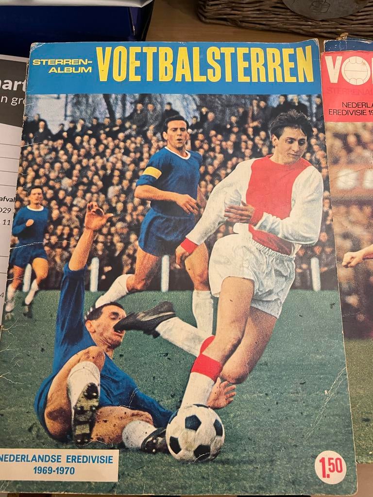 Voetbalsterren album 1969/70 - Incompleet, Ophalen of Verzenden, Gebruikt, Overige binnenlandse clubs, Boek of Tijdschrift