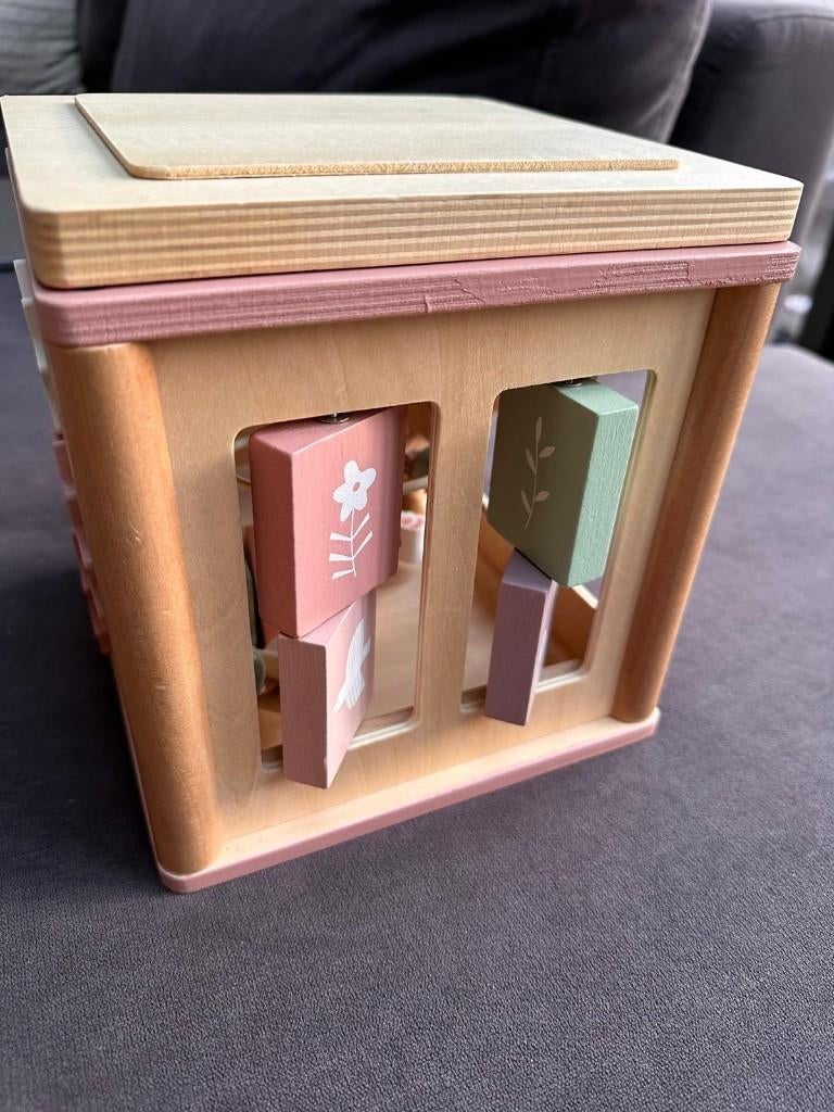 Little-Dutch Wooden Activity Cube, Ophalen, Gebruikt, Overige typen