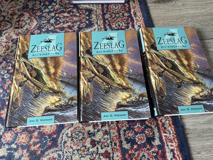 Zeeslag bij Singapore. Joh. G. Veenhof. Hardcover, 140 blz., Boeken, Nieuw, Marine, Ophalen of Verzenden, Tweede Wereldoorlog