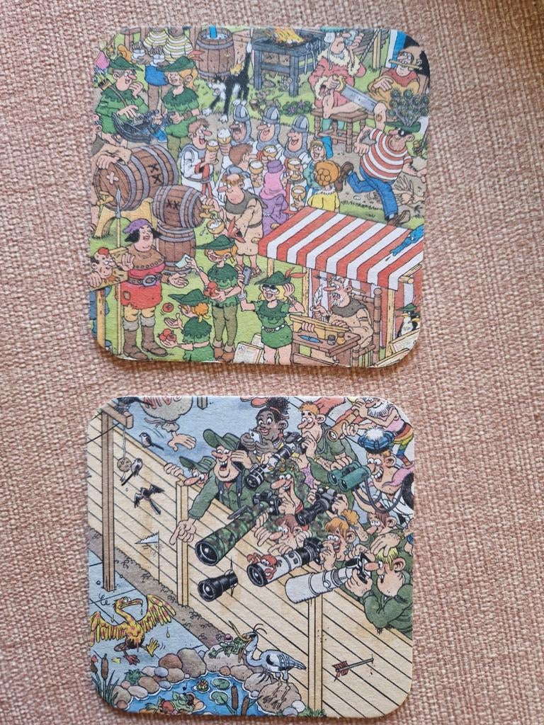 Nieuwe Jan van Haasteren bierviltjes - NK Legpuzzelen, Verzamelen, Ophalen of Verzenden, Nieuw