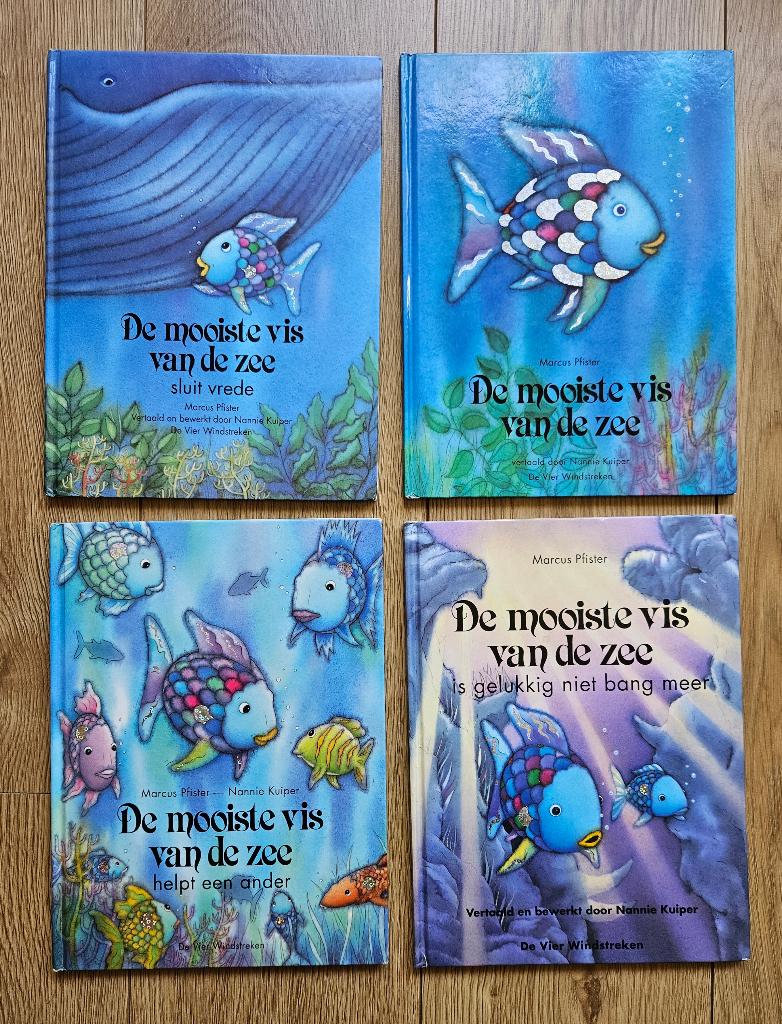 De mooiste vis van de zee. Vier delen, Boeken, Ophalen of Verzenden, Gelezen, Diverse auteurs, Prentenboek