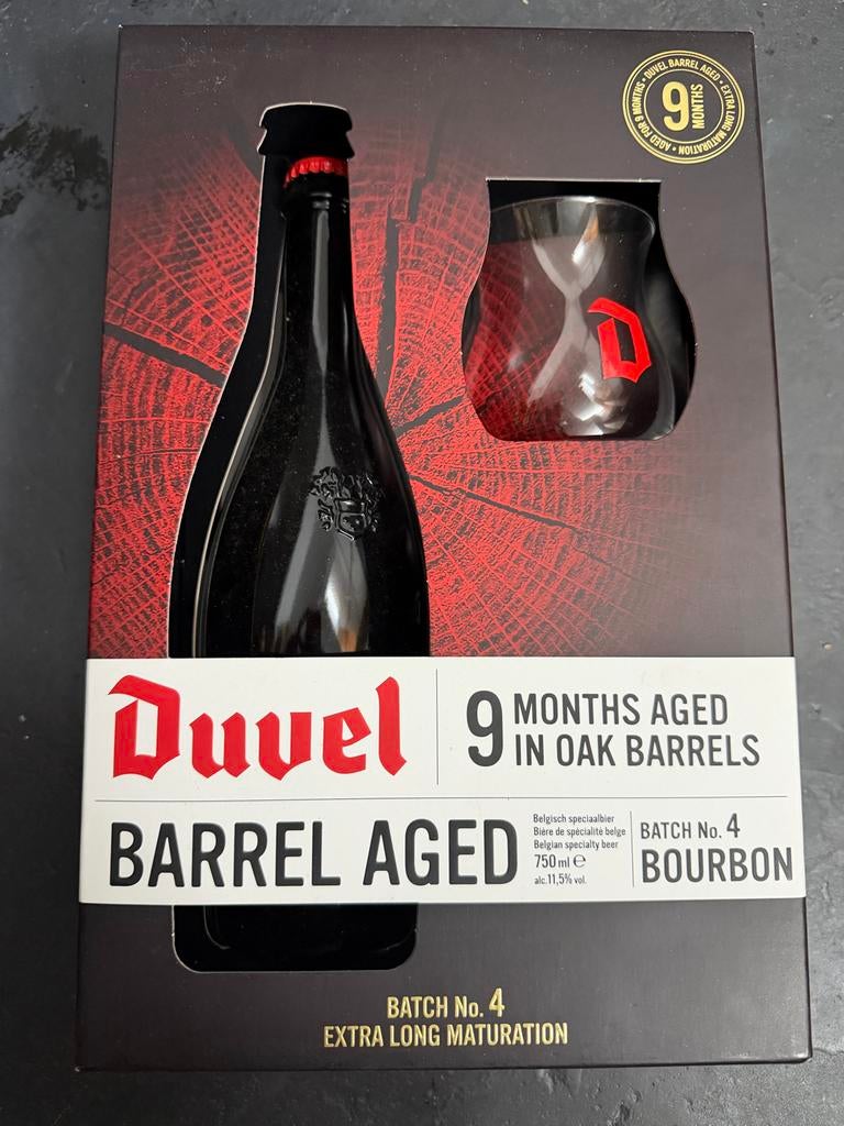 Duvel Barrel Aged Batch 4 Bourbon, Verzamelen, Ophalen of Verzenden, Nieuw, Flesje(s), Duvel