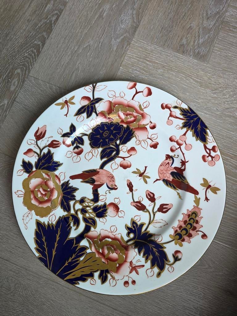 Prachtig Coalport Hong Kong Dinerbord - 27cm - Bone China, Antiek en Kunst, Ophalen of Verzenden