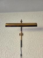 Vintage Schilderijlamp - Messing/Brons Look, Ophalen, Gebruikt, Metaal, Vintage, Klassiek