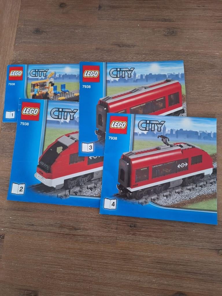 Lego trein set (bundel)  7937, 7938 en 7939, Ophalen, Zo goed als nieuw, Complete set, Lego