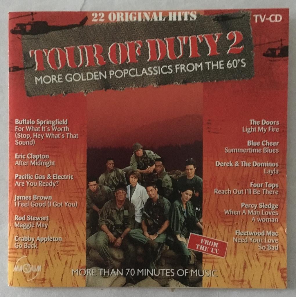 Tour Of Duty 2, Ophalen of Verzenden, Zo goed als nieuw, Rock en Metal