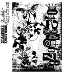 SA Tim Holtz Cling Stamp Components Fairy Garden #029, Verzenden, Nieuw, EZ-mounted stempel