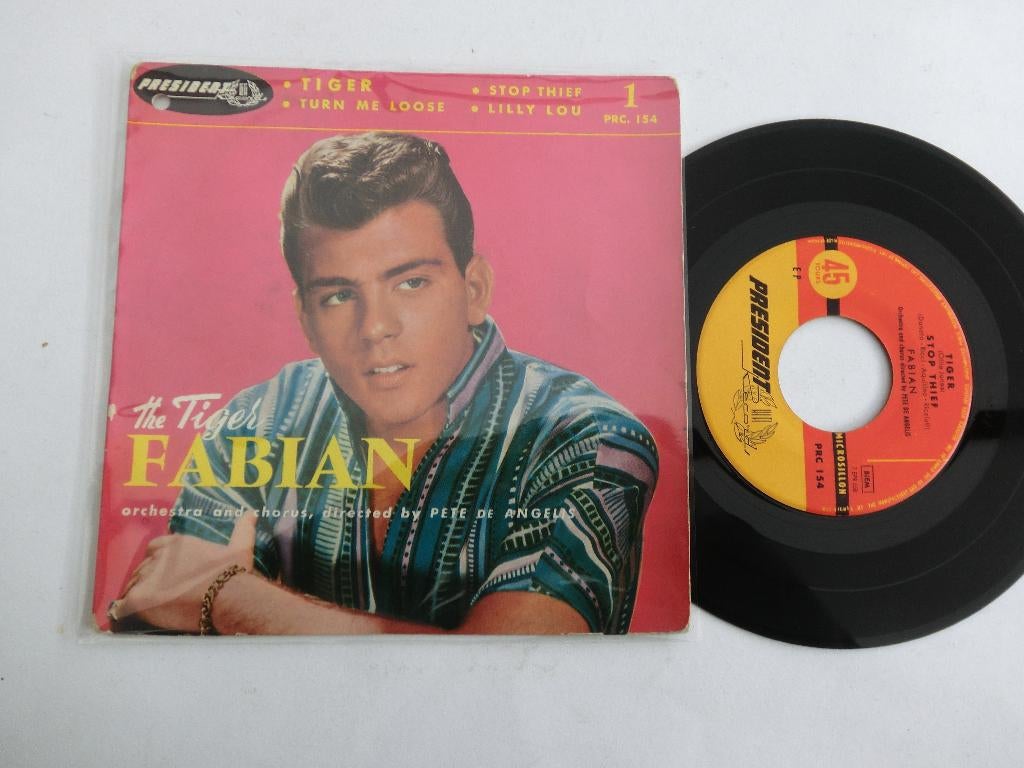 Fabian Tiger EP, Gebruikt, 7 inch, Ophalen of Verzenden, Pop