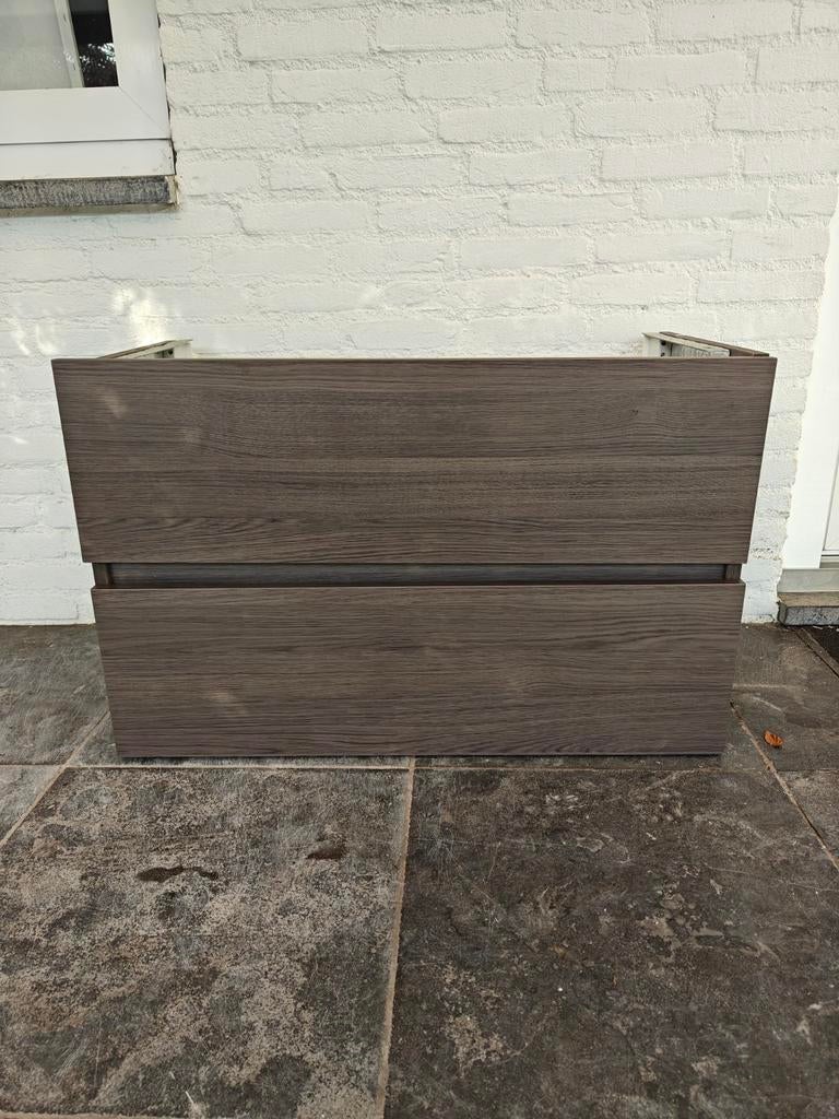 Badkamermeubel zonder wastafel, Huis en Inrichting, Badkamer | Badkamermeubels, Ophalen, Gebruikt, 50 tot 100 cm, Minder dan 100 cm