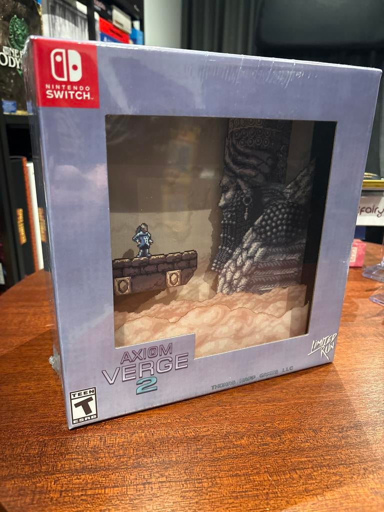 Axiom Verge 2 Collector's Edition Switch Limited Run SEALED, Spelcomputers en Games, Games | Nintendo Switch, Avontuur en Actie