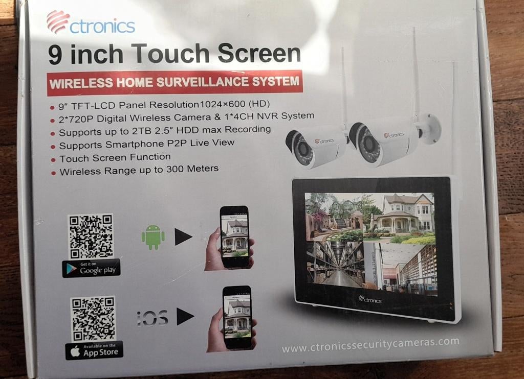 bewaking camera, Ophalen of Verzenden, Gebruikt, Buitencamera