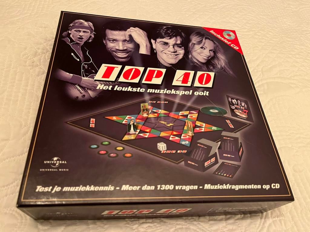 Top 40 muziekspel, Hobby en Vrije tijd, Gezelschapsspellen | Bordspellen, Ophalen, Zo goed als nieuw