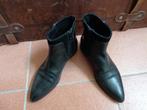 Dames laarsjes maat 41 Manfield zwart., Zwart, Lage of Enkellaarzen, Ophalen of Verzenden, Manfield