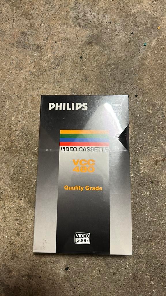 Philips Video2000 VCC480 videoband, Ophalen of Verzenden, Nieuw