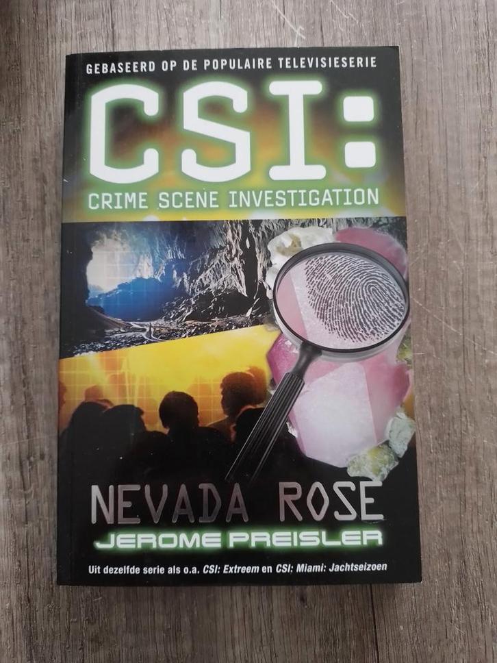 CSI: Crime Scene Investigation - Nevada Rose (nieuw), Boeken, Detectives, Nieuw, Tv-bewerking, Ophalen of Verzenden
