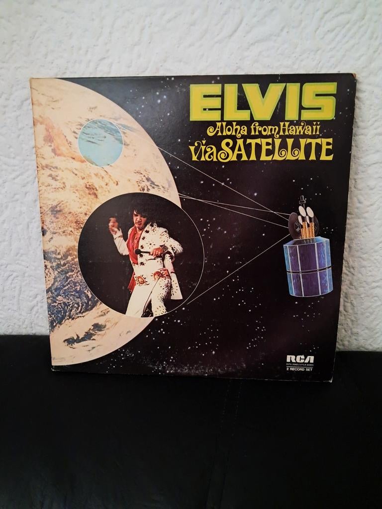 Elvis Aloha from Hawaii via Satellite dubbel LP, Cd's en Dvd's, Vinyl | Pop, Ophalen of Verzenden